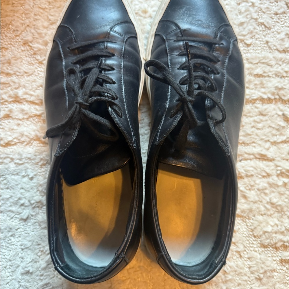 Men’s black leather common projects Achilles size 43 - Picture 4 of 6